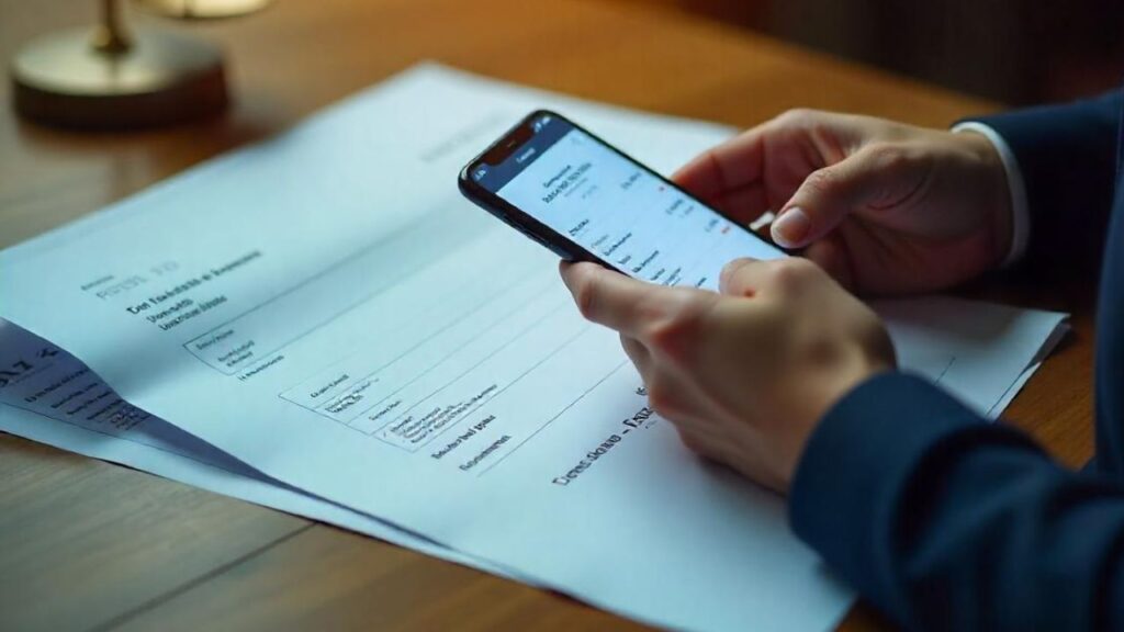 Personas gestionando documentación sobre la demanda colectiva Puretech encima de una mesa